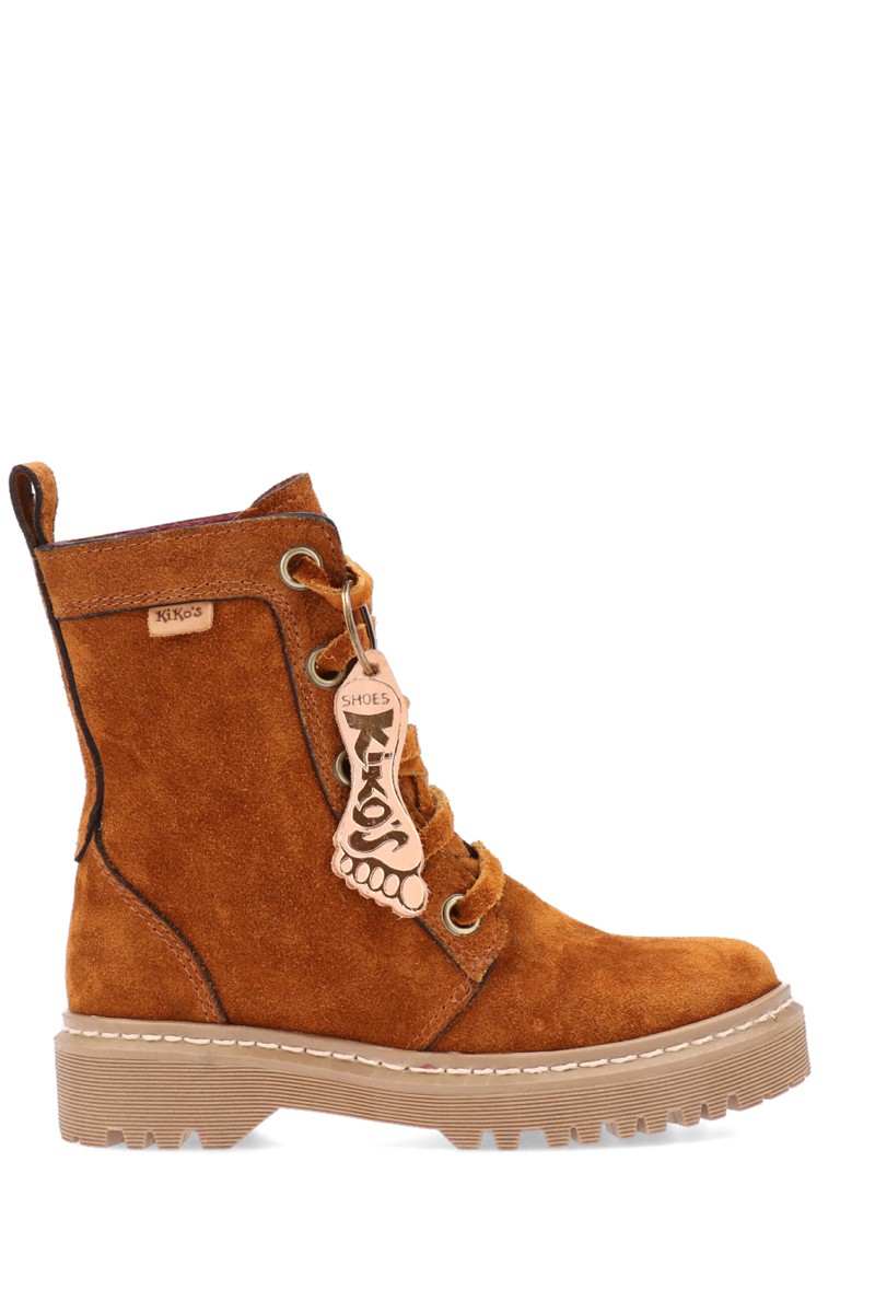 Bota Línea KIKOS original Cuero Gamuza - Oxido
